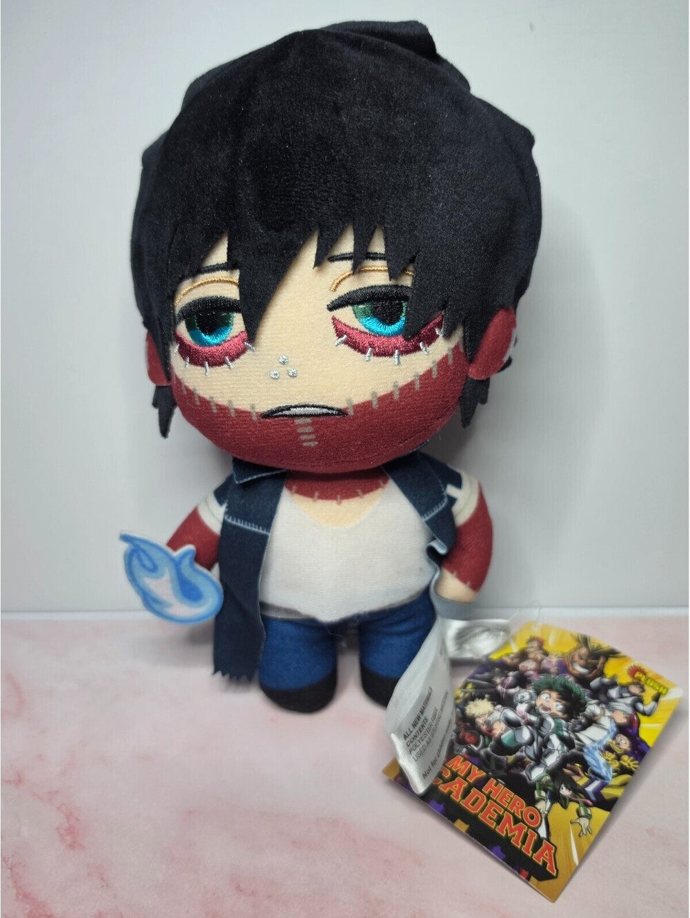 NEW My Hero Academia Dabi 8” Plush Anime Blue Flame Battle Form WT